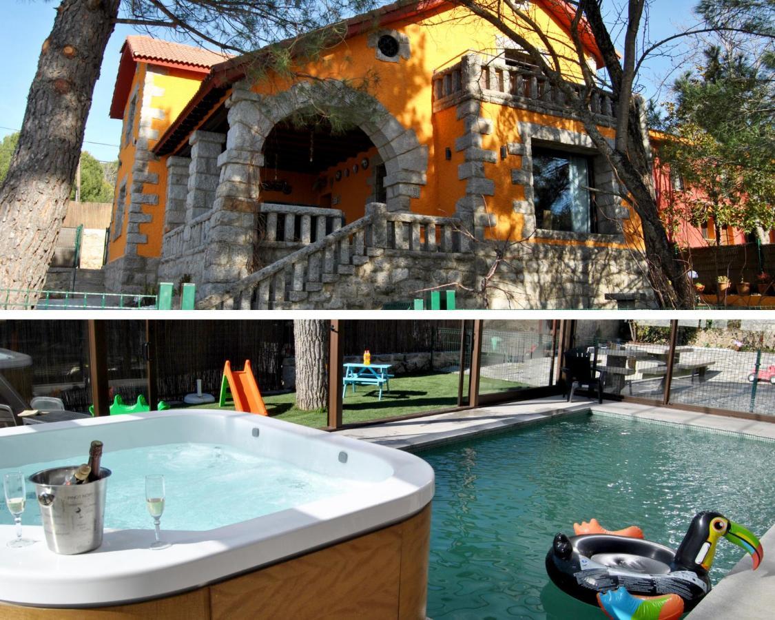 Casa Rural Mansion Adela Con Piscina Y Jacuzzi Кольядо-Медиано Экстерьер фото